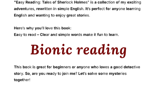 Біонічне читання